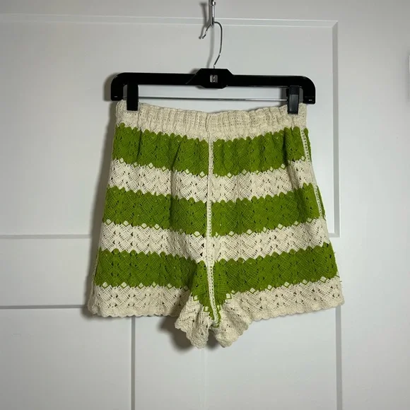 Crochet boho vacation set - crop top + shorts - Picture 7 of 14